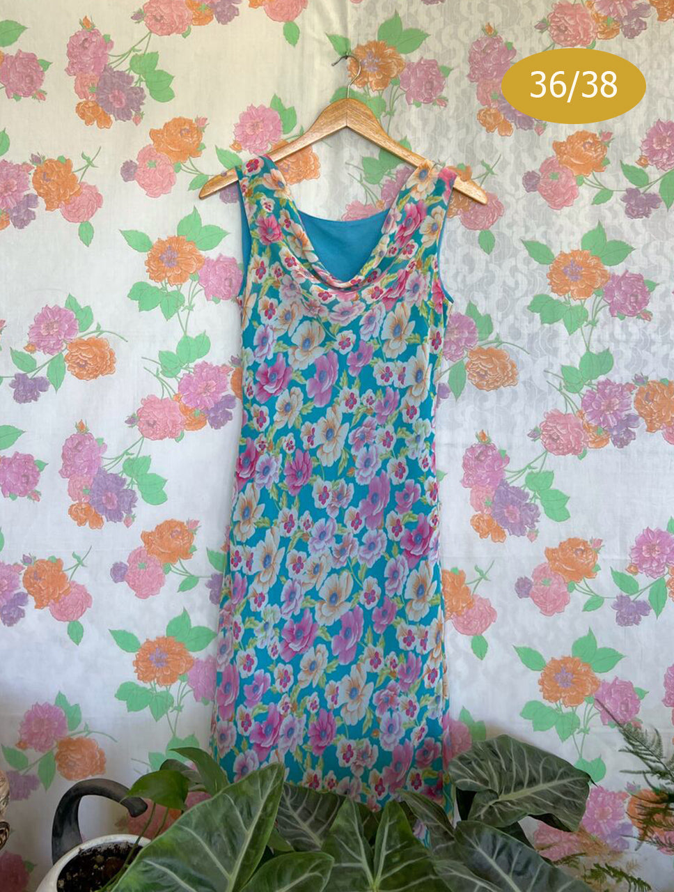 Flower Printed Unique Dress