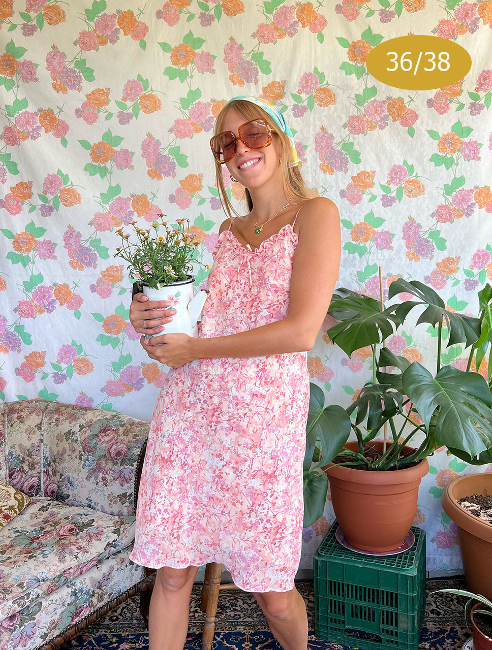 90's Rose Slip Dress