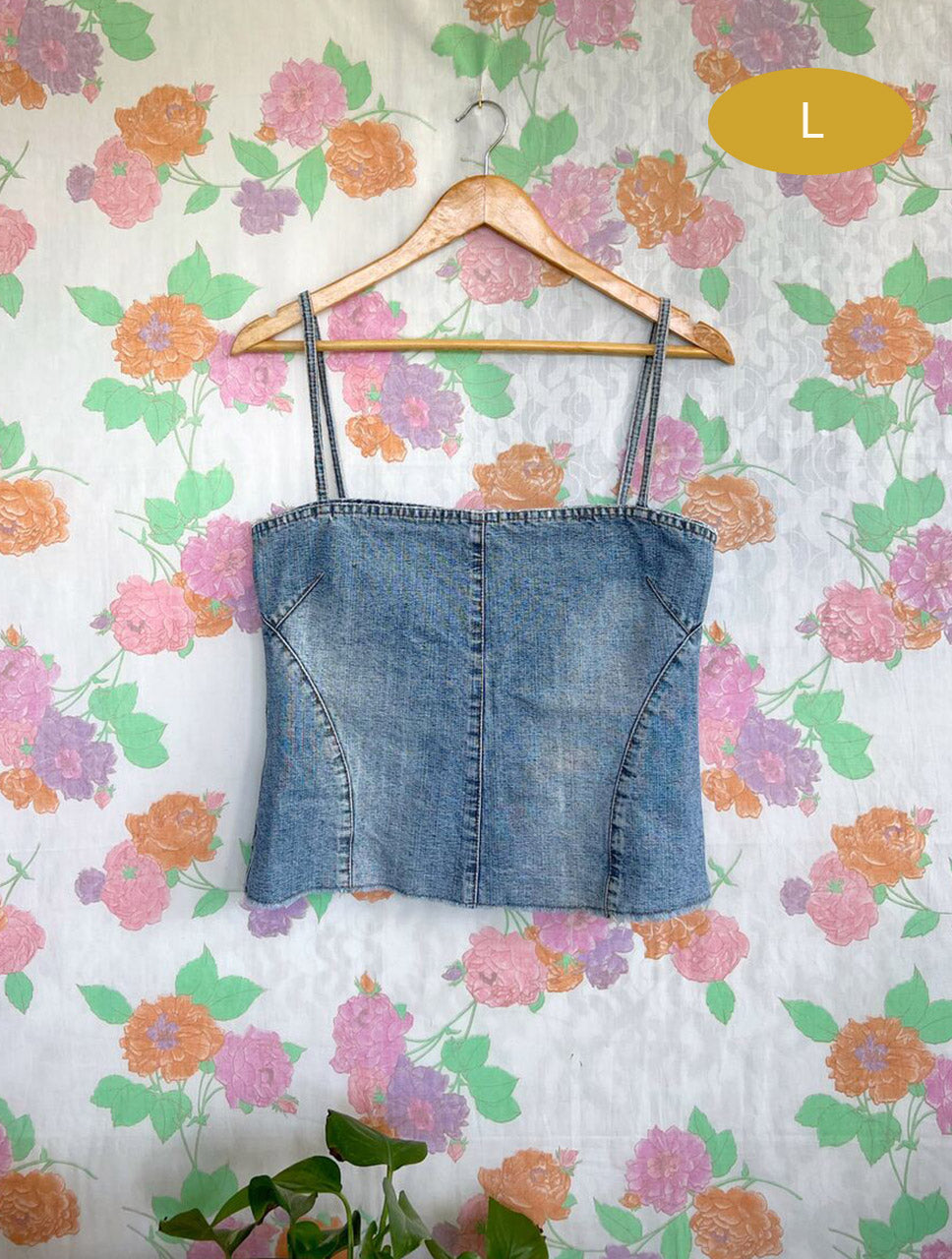 90's Corset Cropped Top