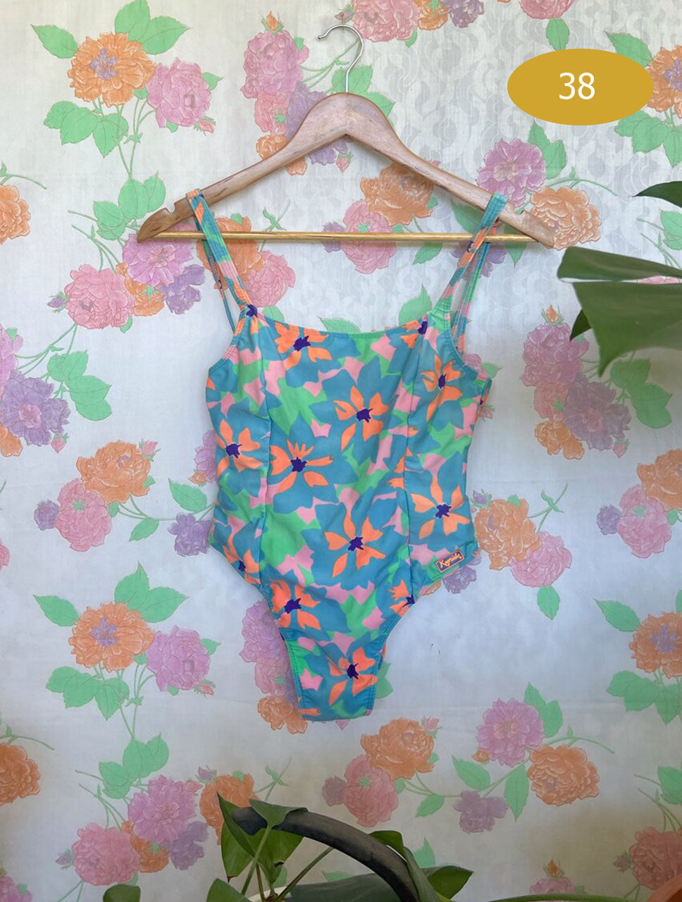 Neon Pastel 90's Swimsuit