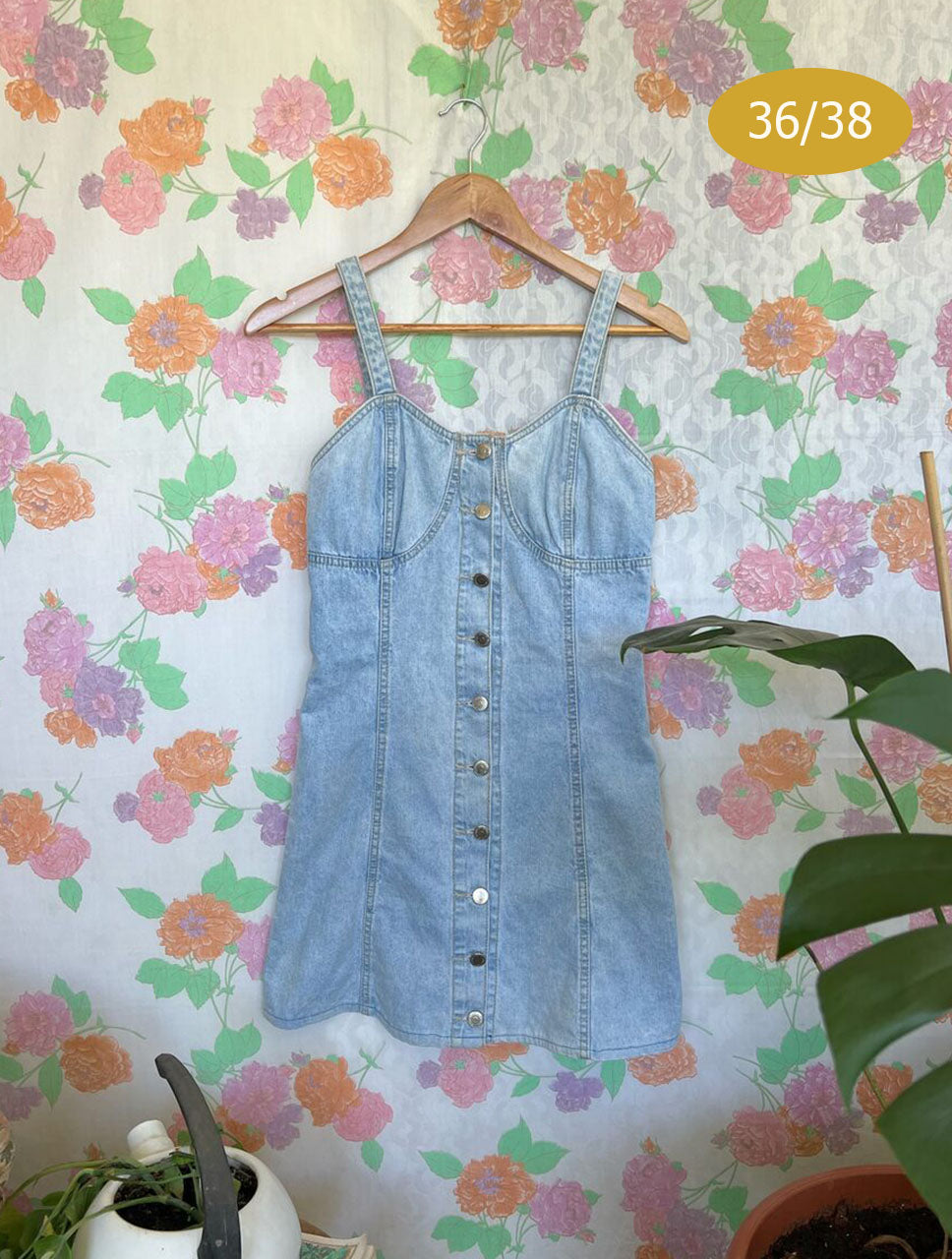 Light Denim 90's Dress