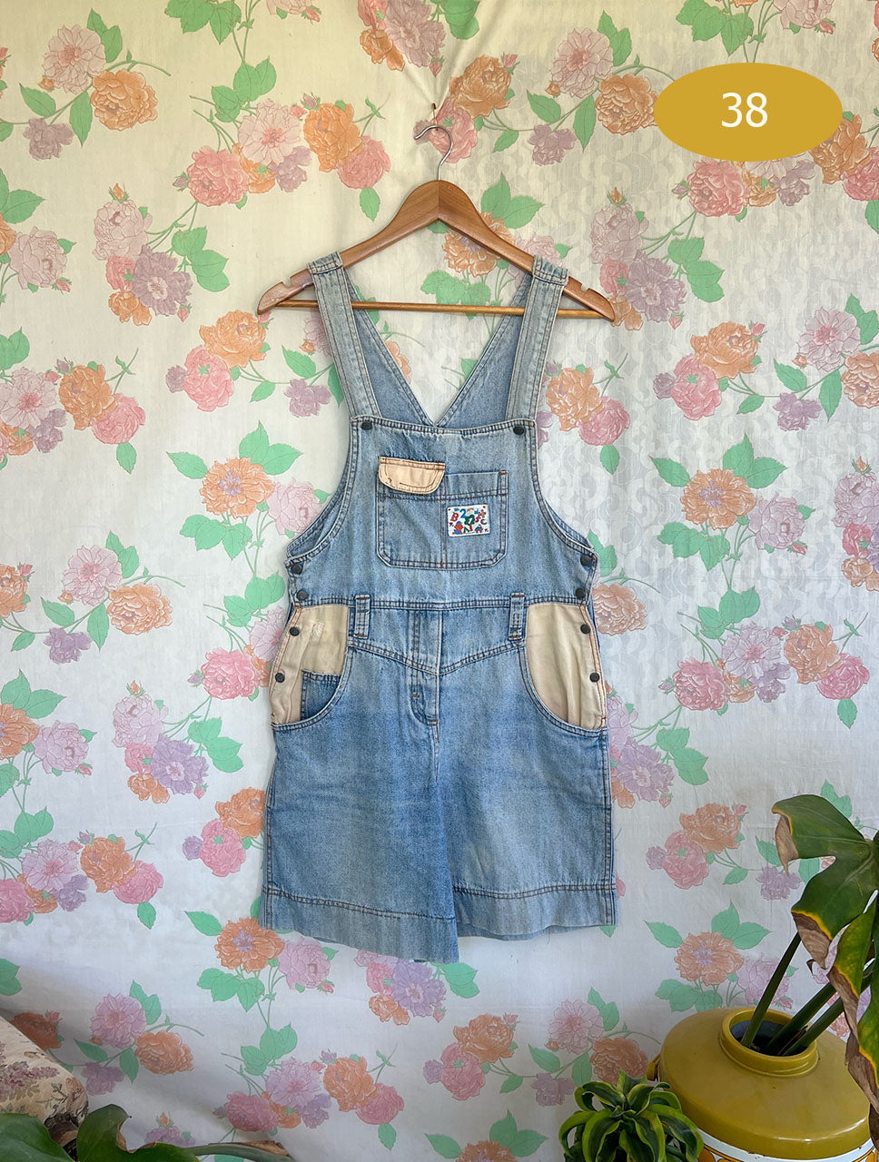90's Fun Short Jumpsuit