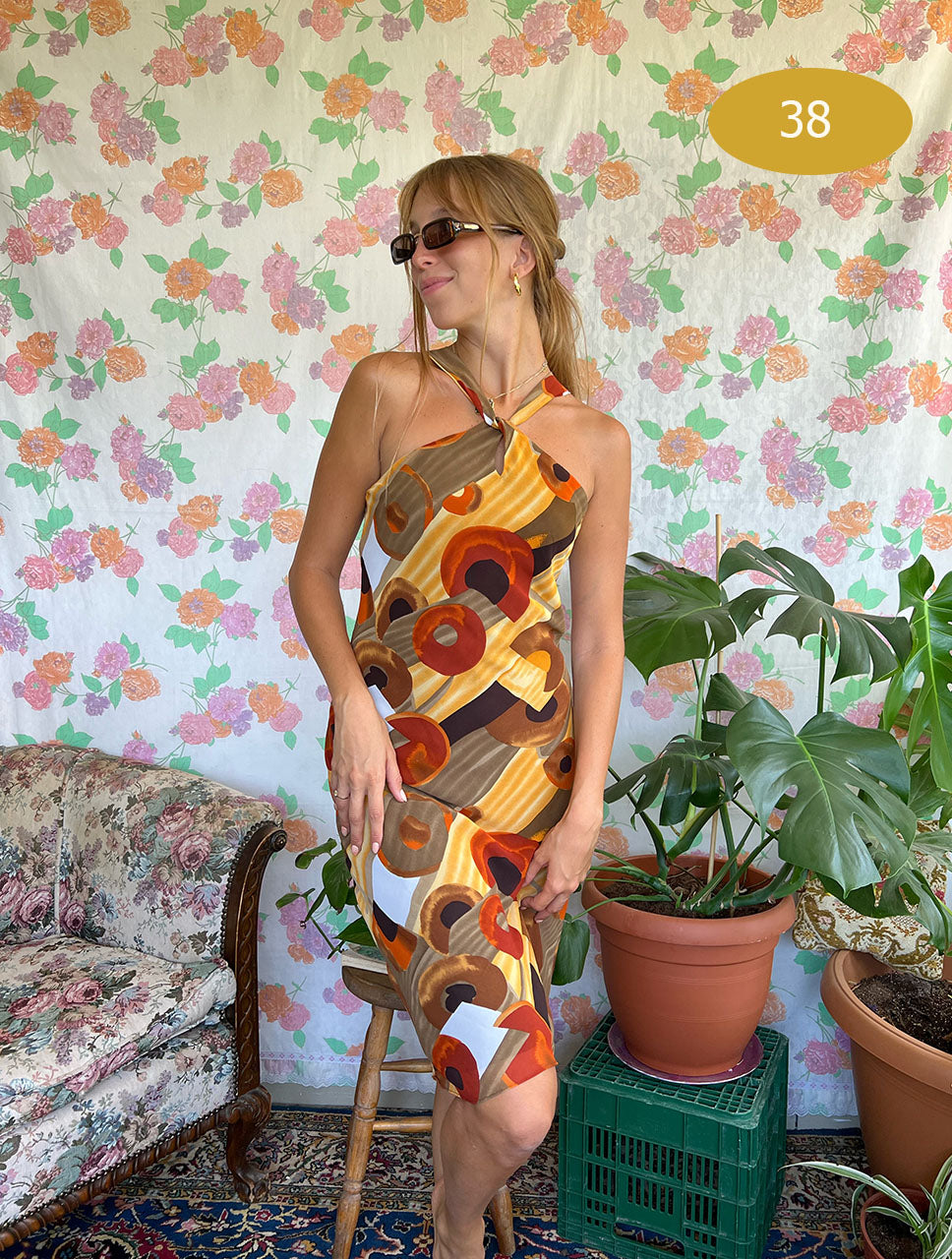 Geometric Adama Vintage Dress