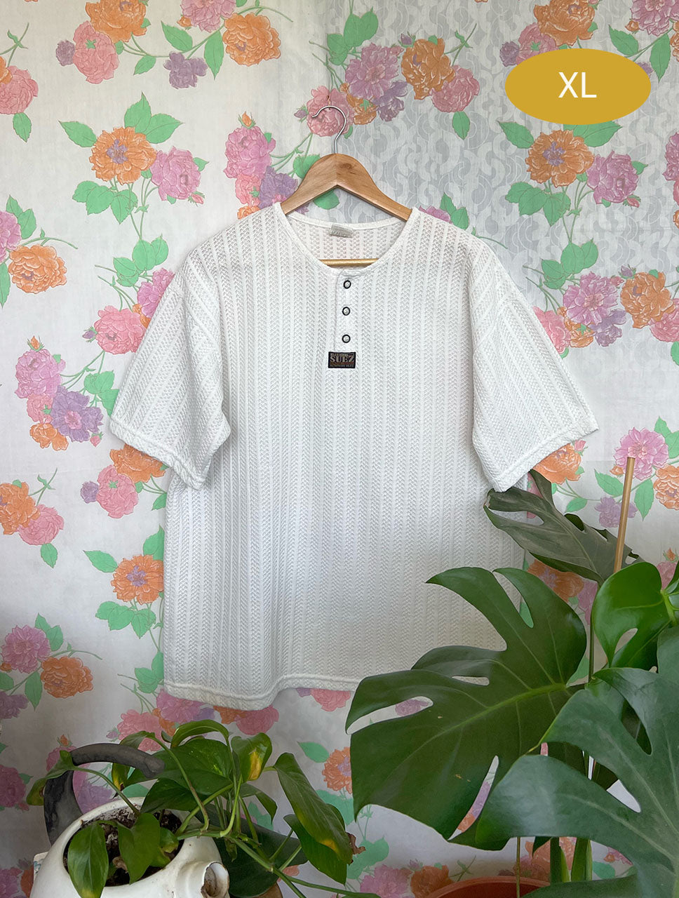 90's White Cotton T-Shirt