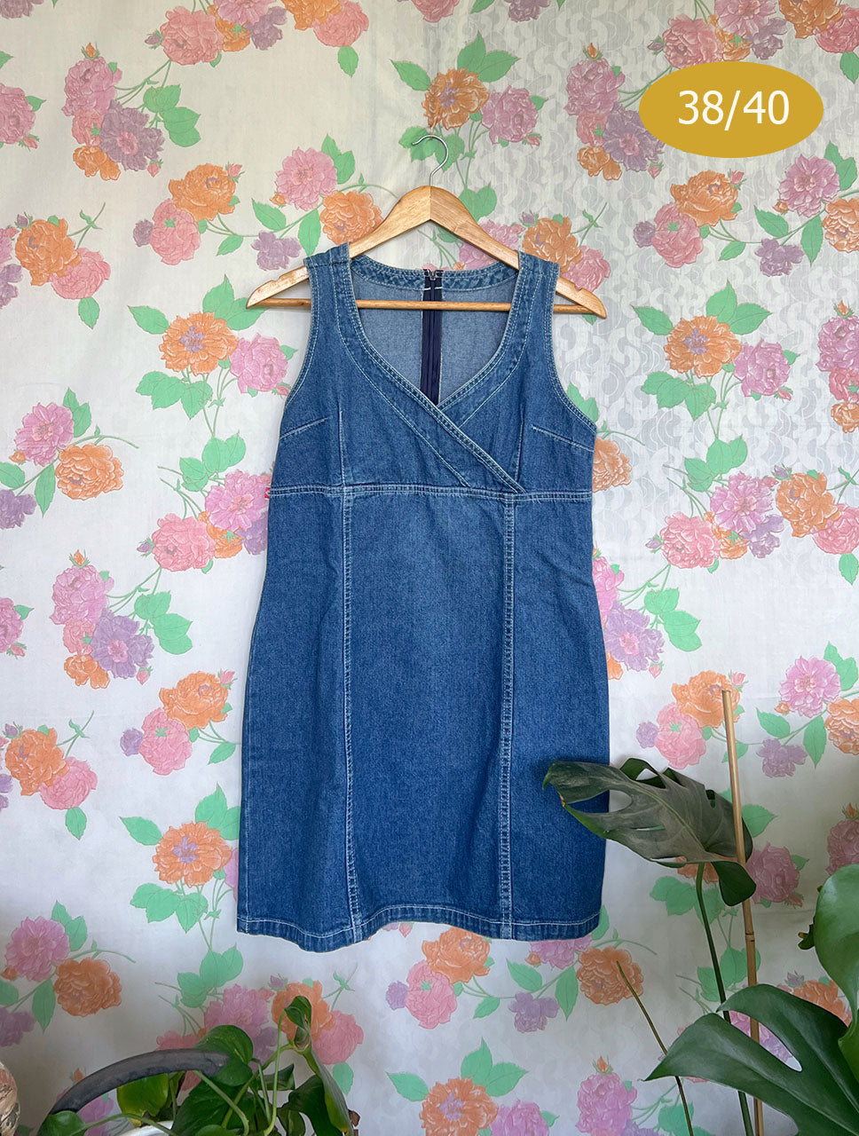90's Vintage Denim Dress
