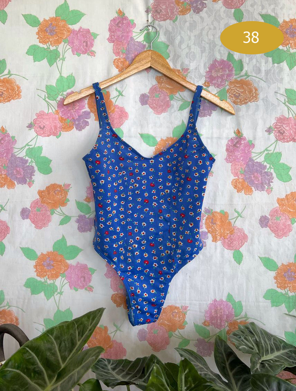 Royal 90's Vintage Swimsuit