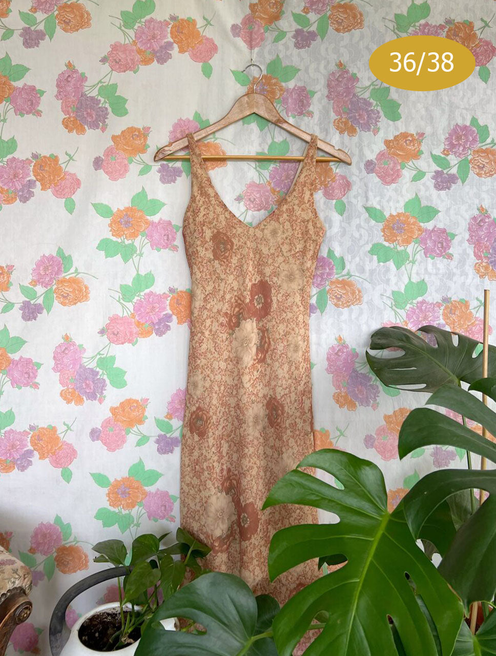 Terra Cota 90's Dress