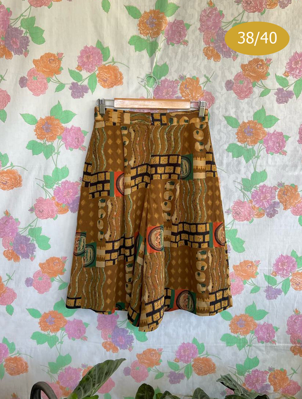Vintage Adama Printed Bermuda