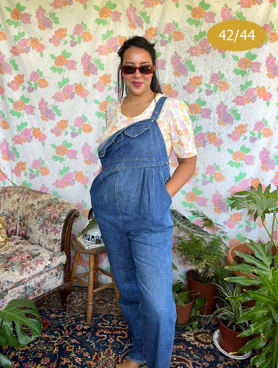 90's Denim Long Overall