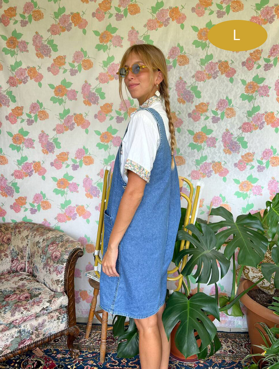 Denim Vintage Short Dress