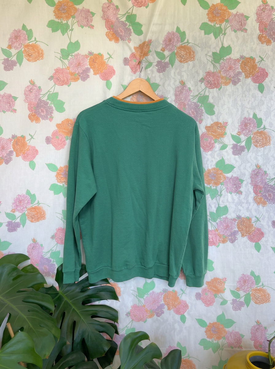 90's Floral Crewneck Sweatshirt