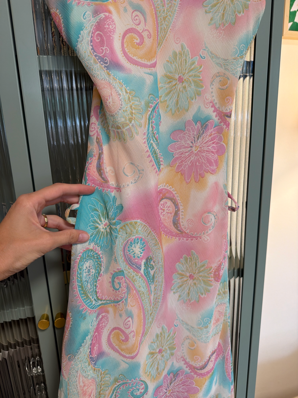 Y2K Pastel Detailed Slip Dress