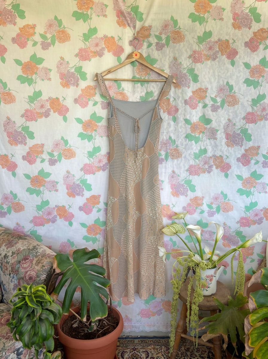 90's Minimal Midi Dress
