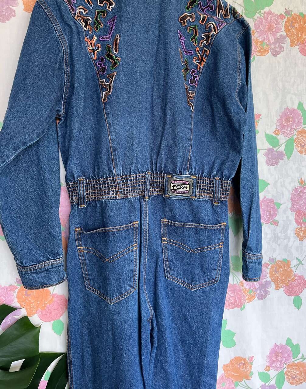 80's Hysterical Long Sleeve Overall