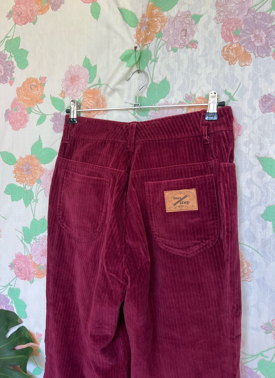 90's Cherry Corduroy Pants
