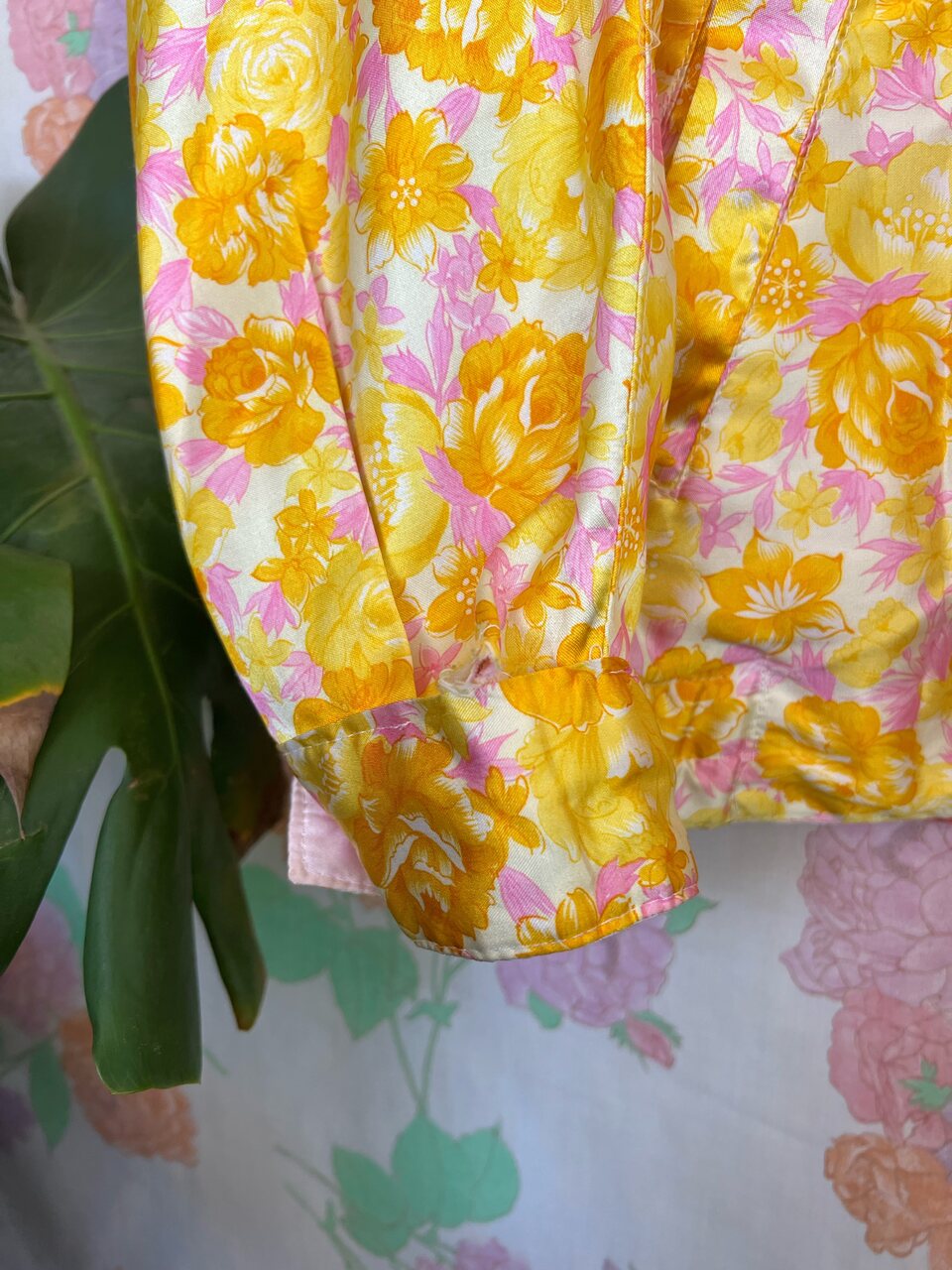 90's Iconic Pink Satin Windbreaker