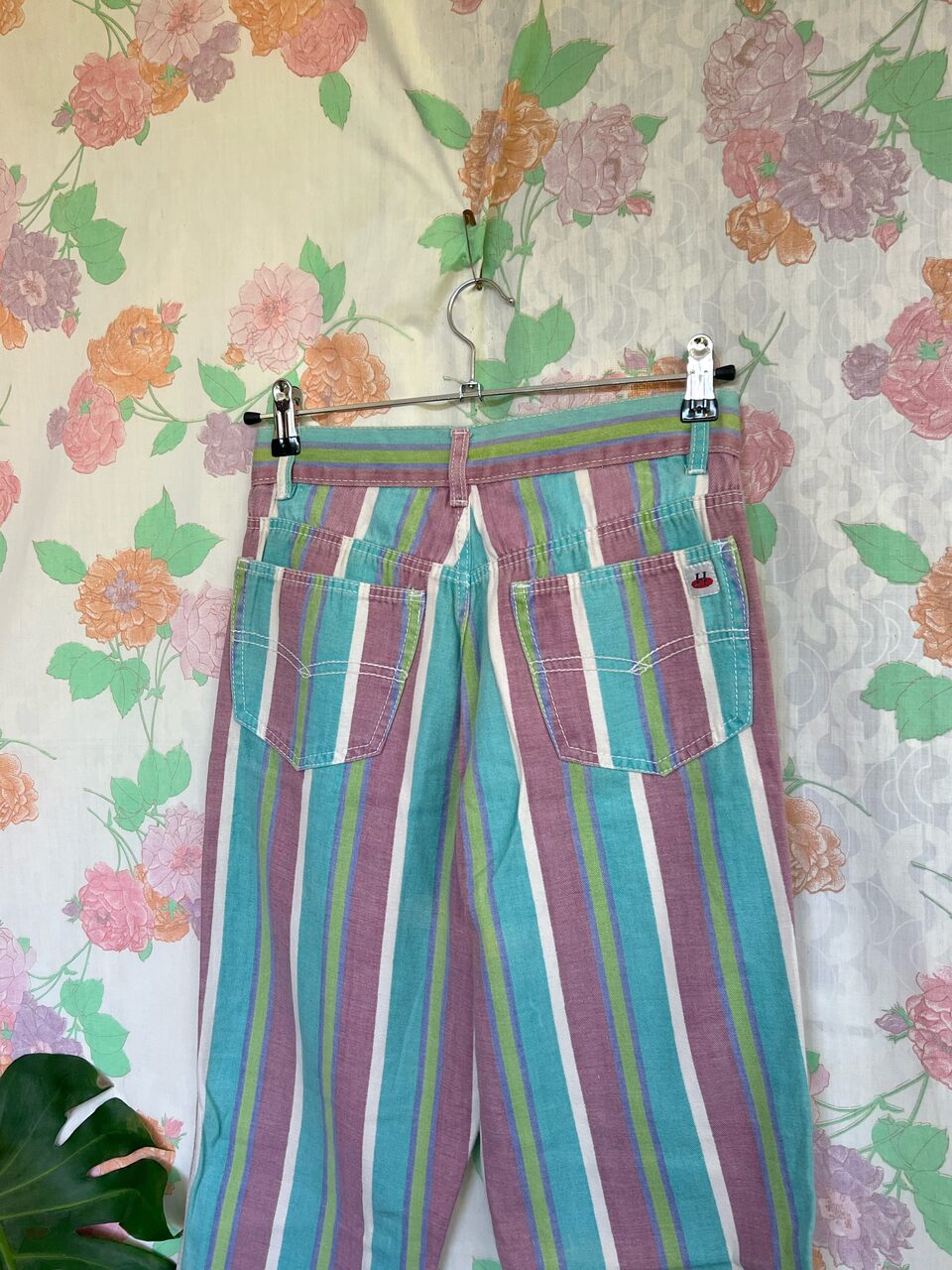 Hamuche 90's Pastel Striped Pants
