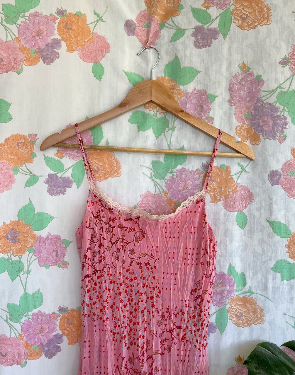 90's Fairy Pink Slip Dress