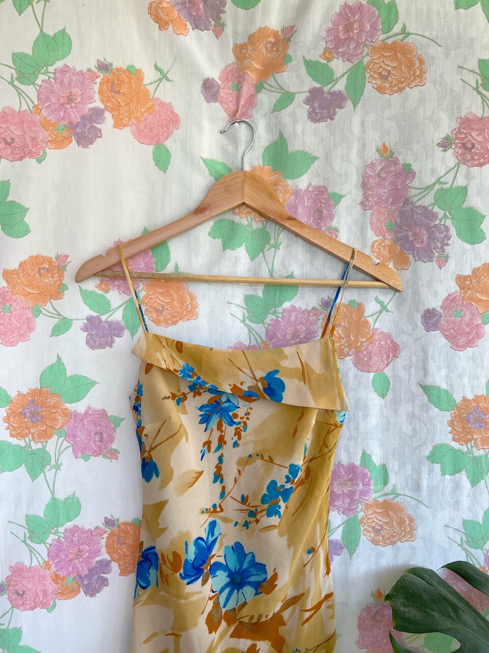 90's Apricot Slip Dress