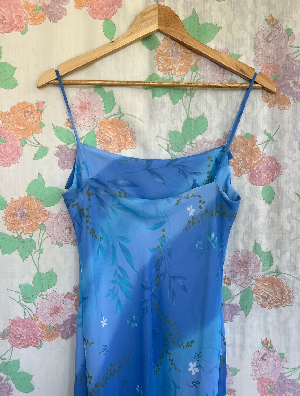 90's Blue Romantic Dress