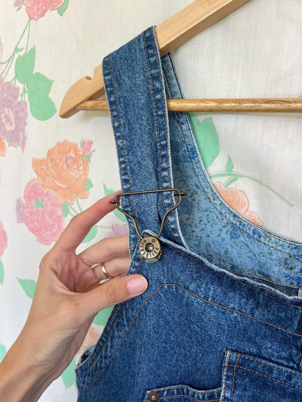 90's Unique Denim Jumpsuit