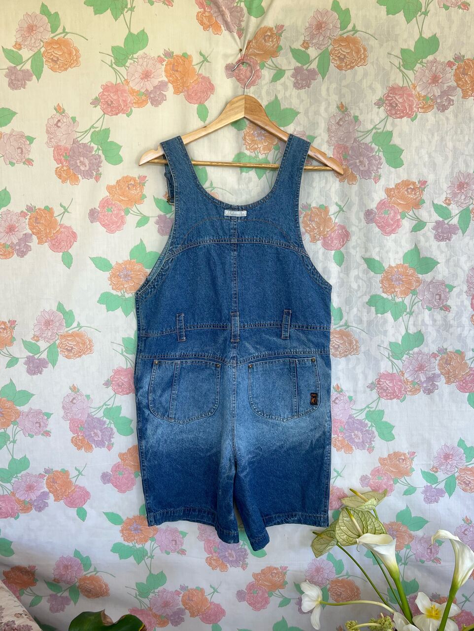 90's Unique Denim Jumpsuit