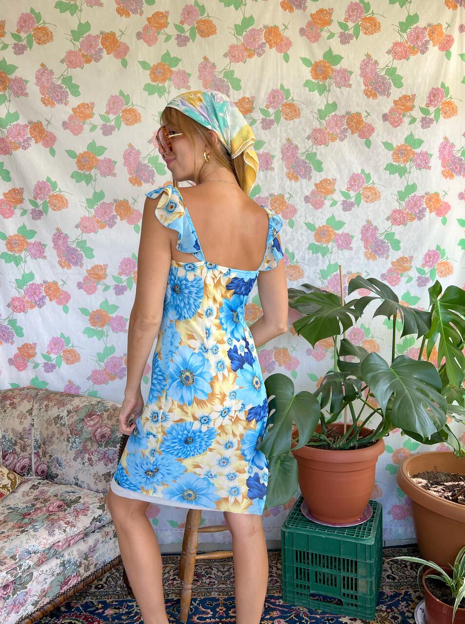 90's Deadstock Fairy Flower Dress