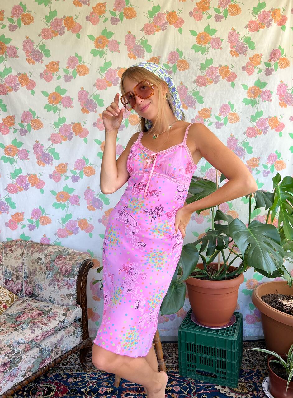 Fairy Pink 90's Dress