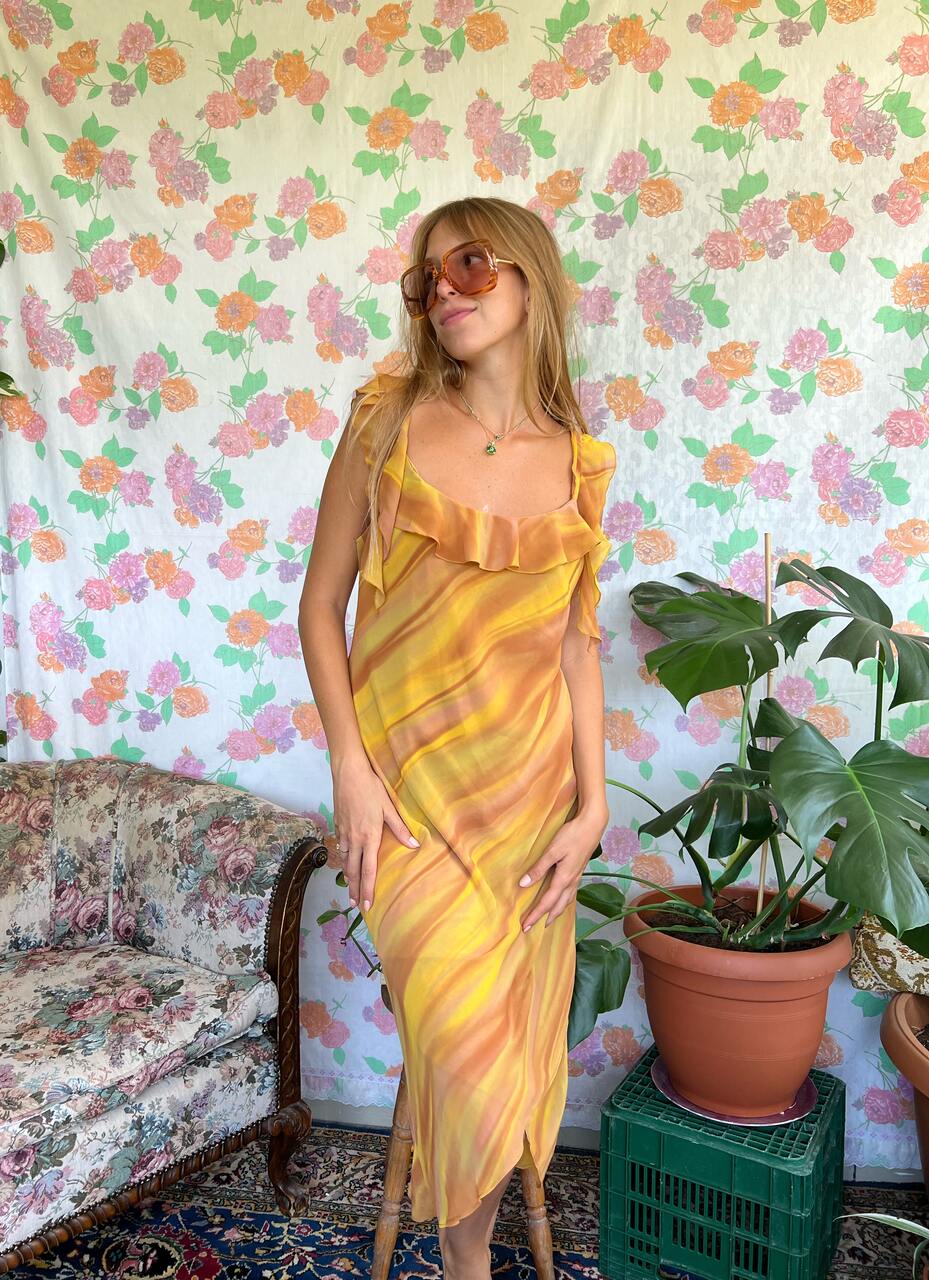 Fairy Caramel 90's Dress