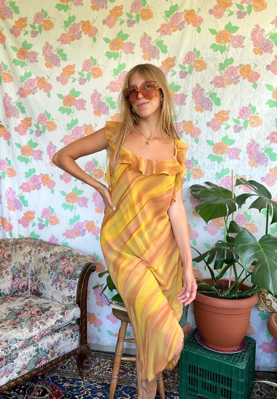 Fairy Caramel 90's Dress