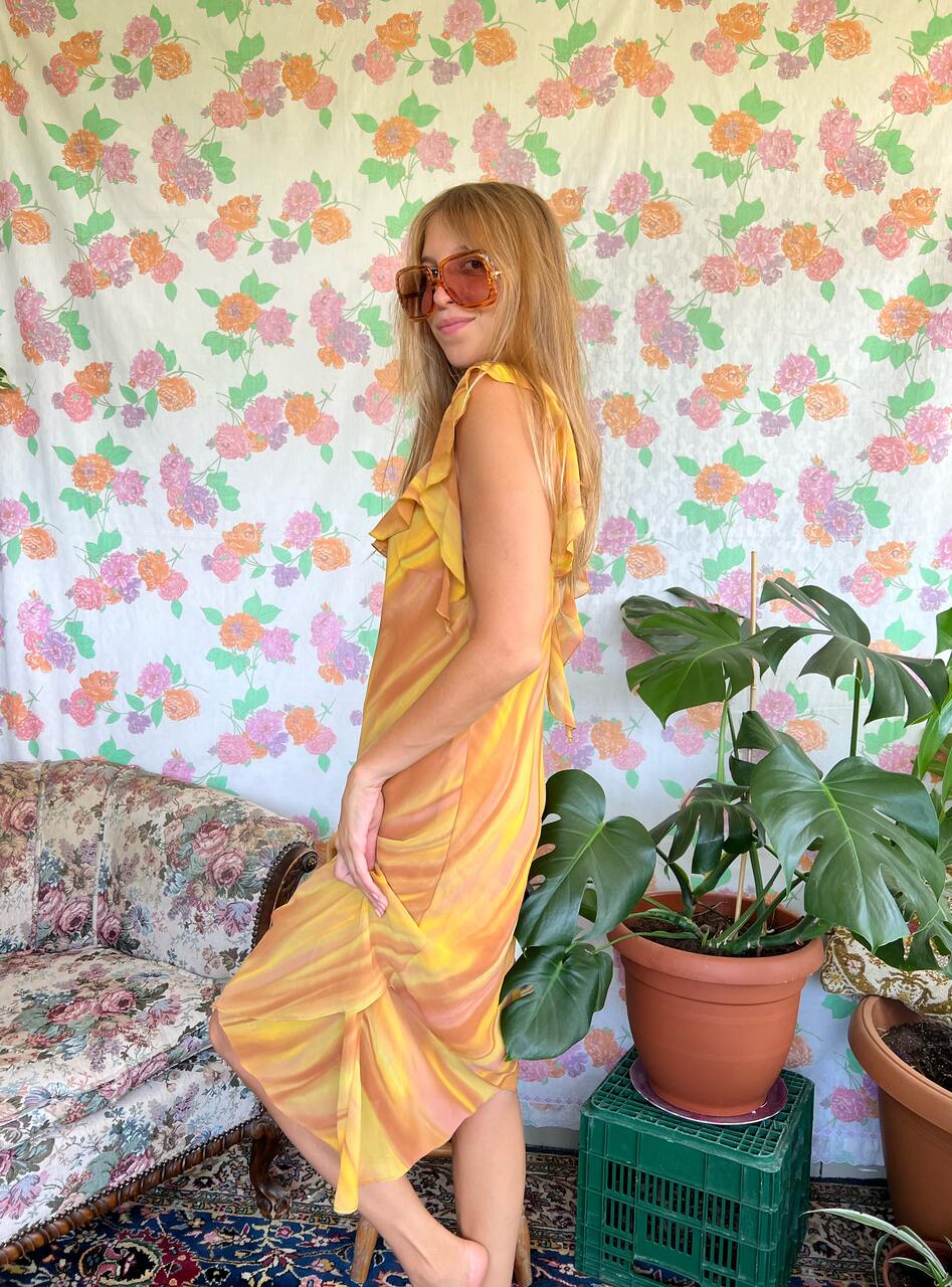 Fairy Caramel 90's Dress