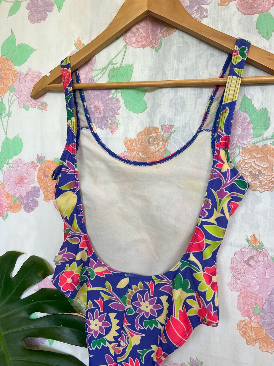 90's Blue Fun Swimsuit