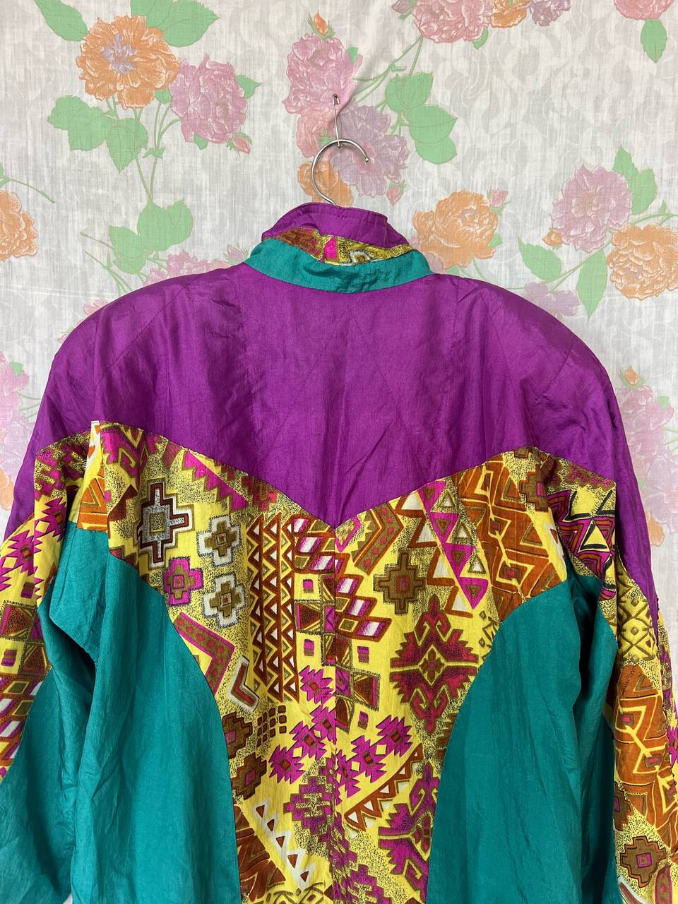 90's Hysterical Purple Windbreaker