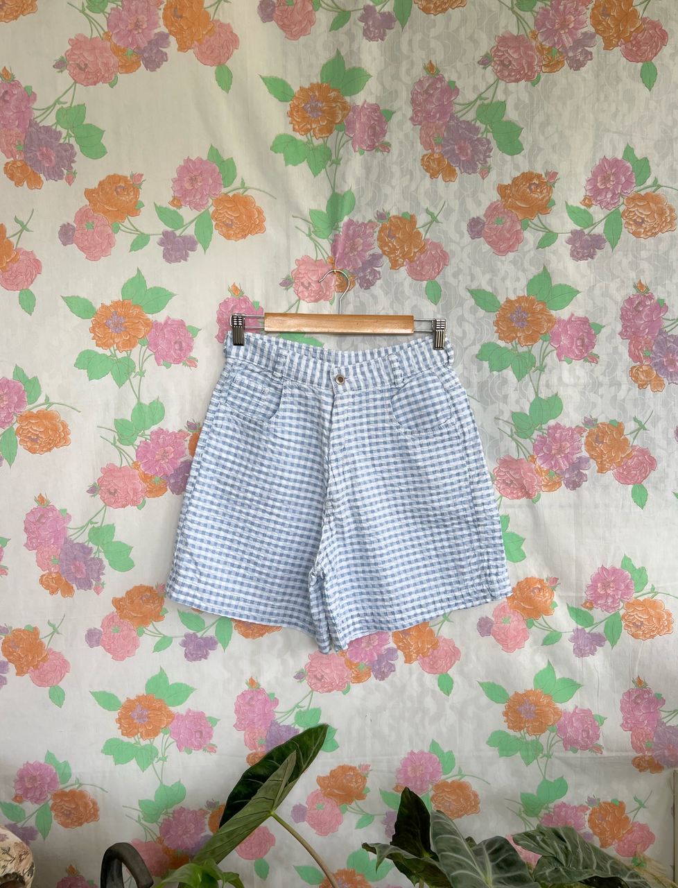 80’s Hamuche Plaid Shorts - With the tag!