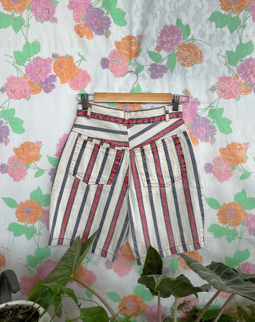 80’s Striped Shorts