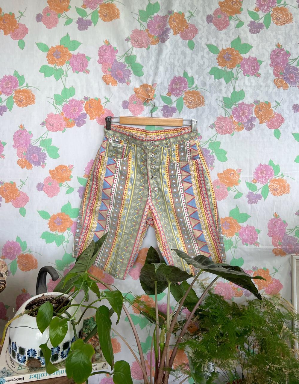 Unique Coloful Vintage Bermuda