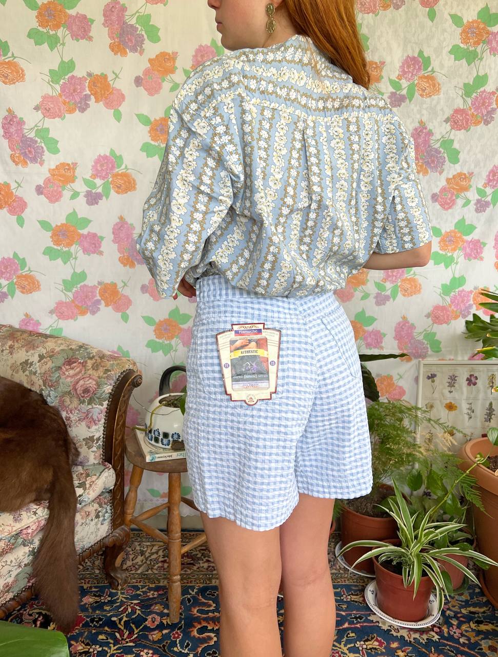 80’s Hamuche Plaid Shorts - With the tag!