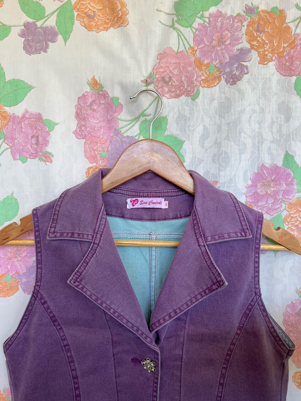 Lilac Dreamy Vintage Top/Vest