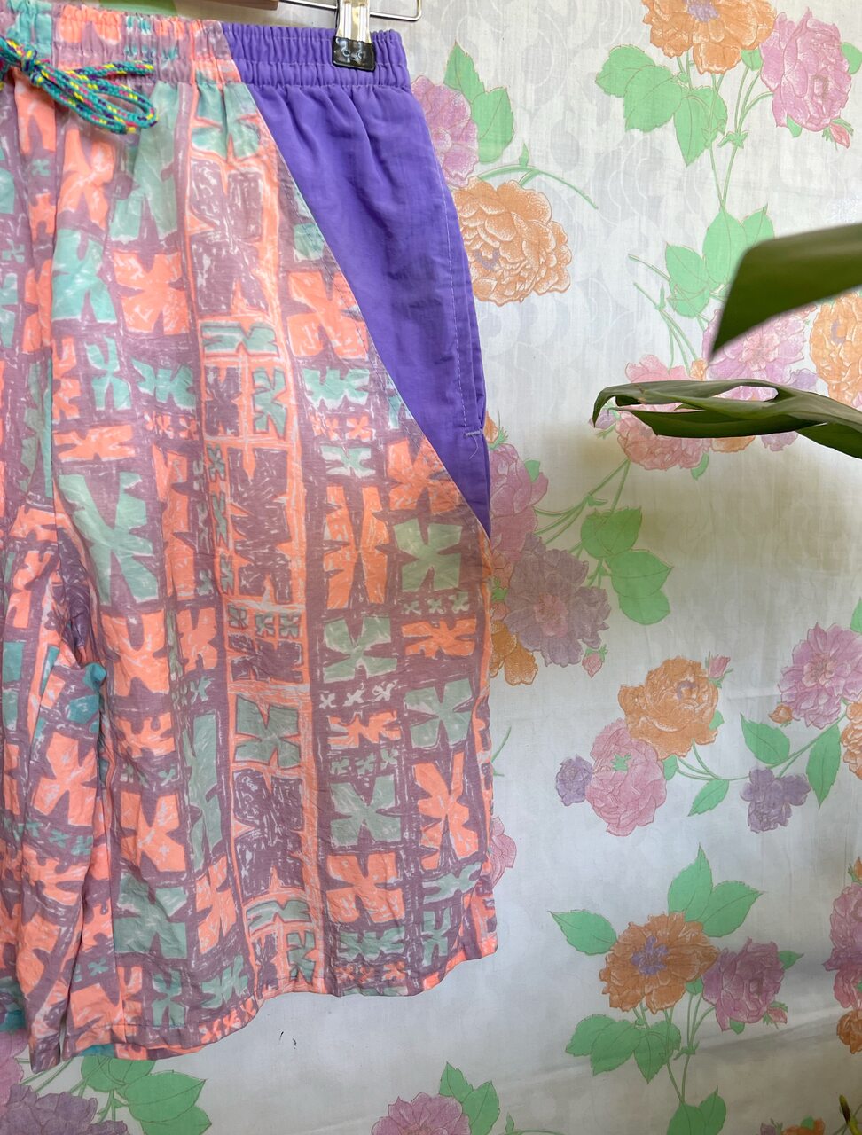 Vintage Fun Pink&Purple Bermuda