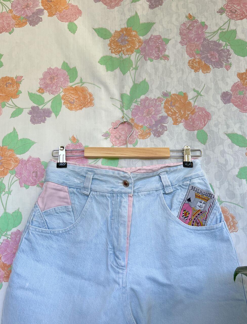 90's Denim Detailed Shorts