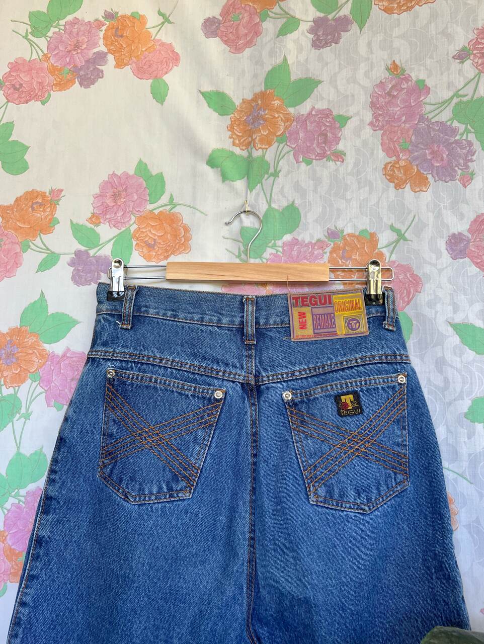 90's Denim Patch Bermuda