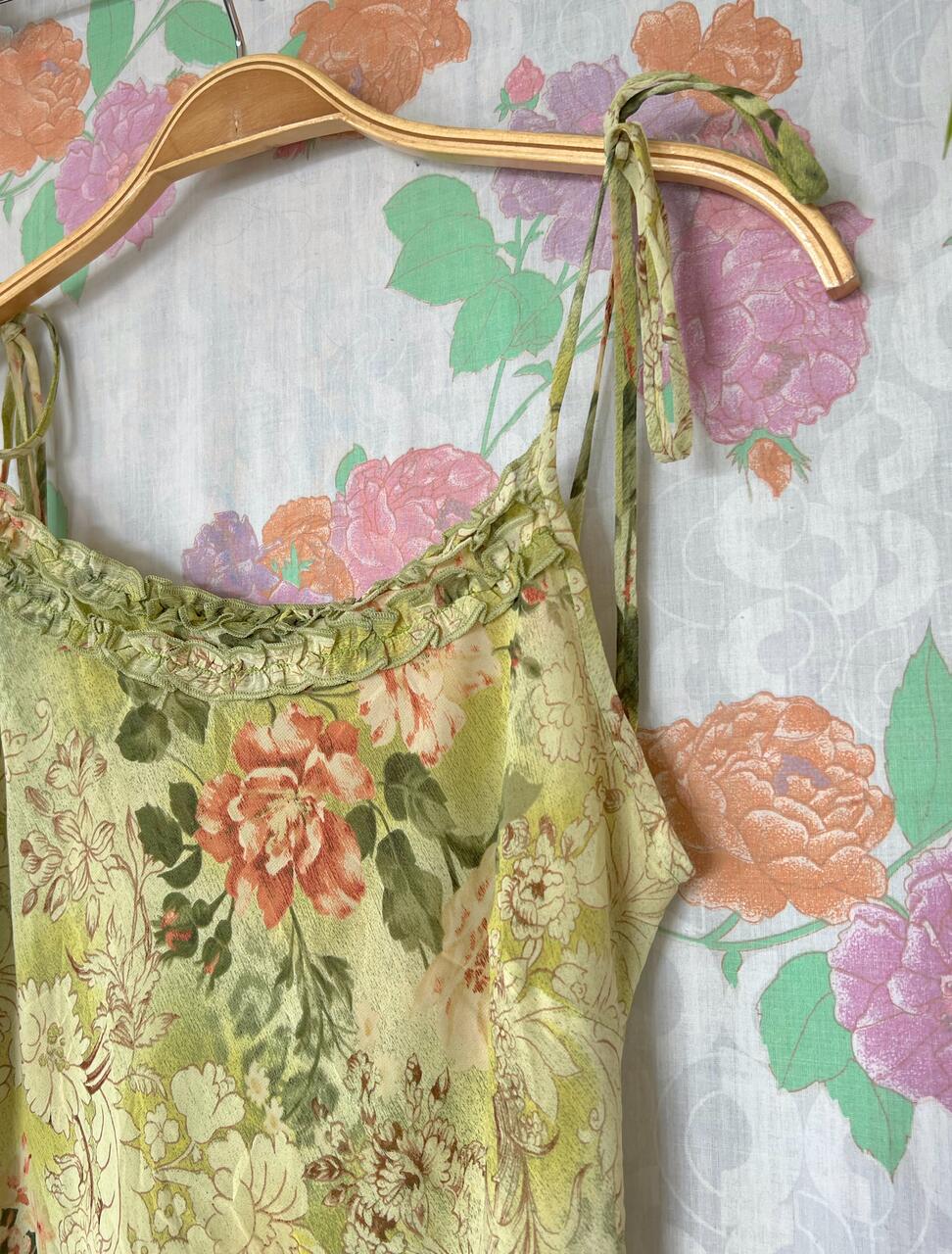 90's Green Forest Dress