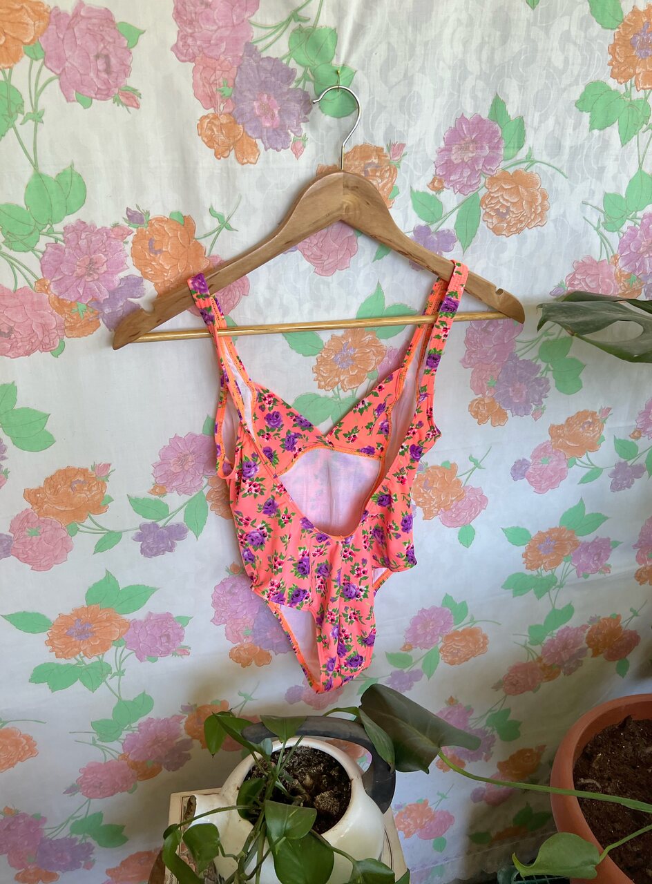 Bouquet 90's Vintage Swimsuit