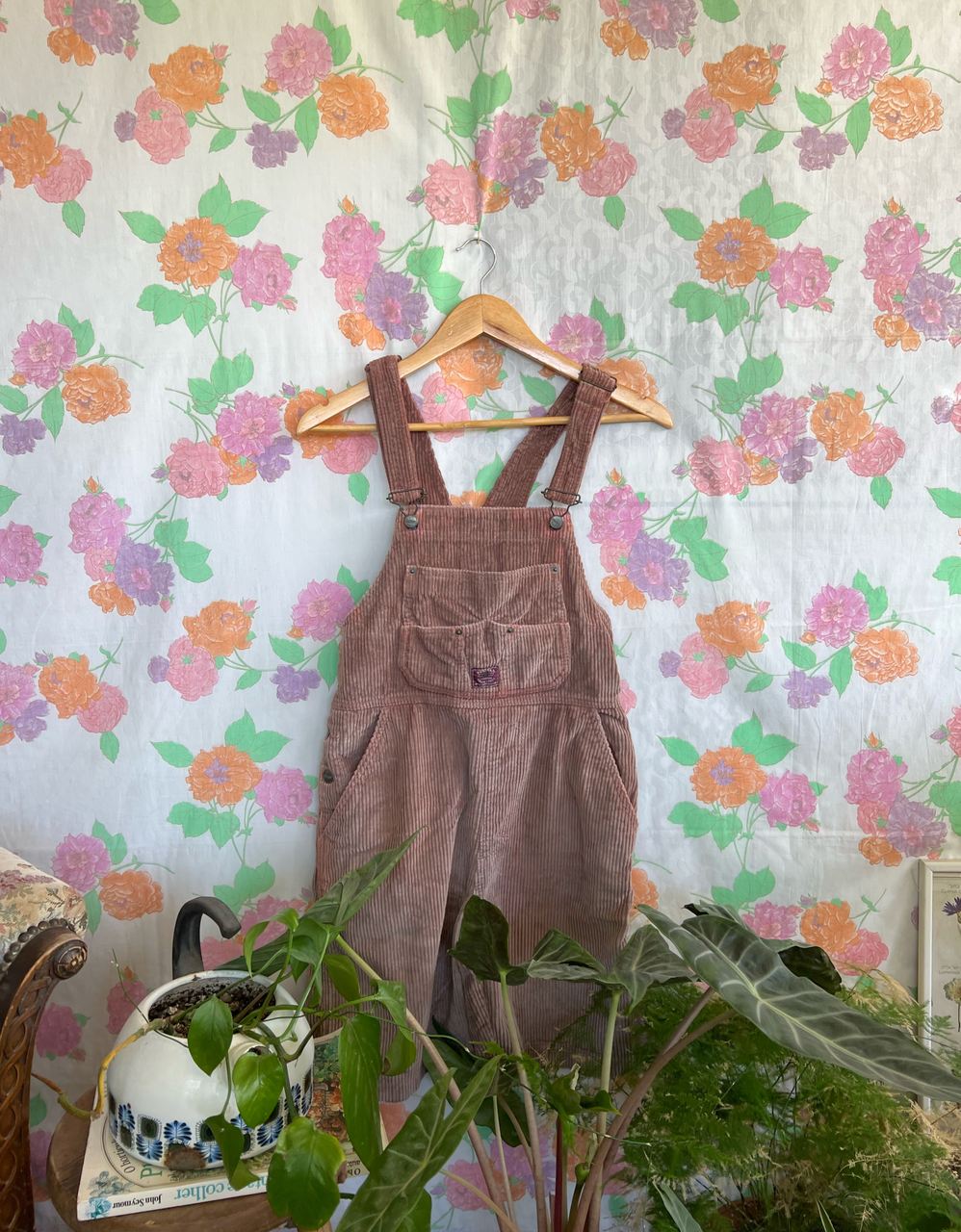 Corduroy Vintage Short Jumpsuit