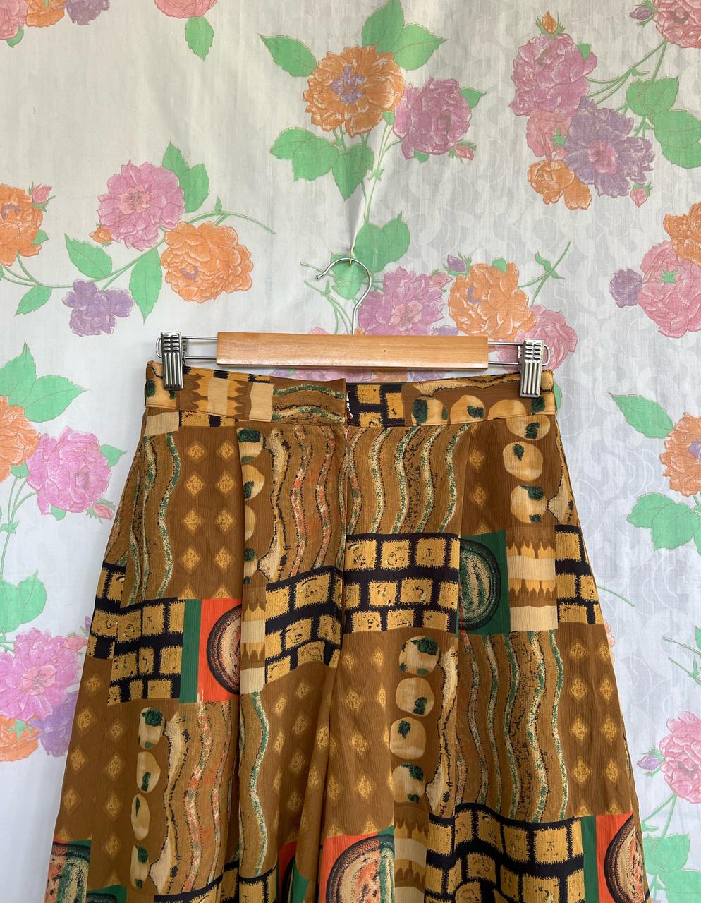 Vintage Adama Printed Bermuda