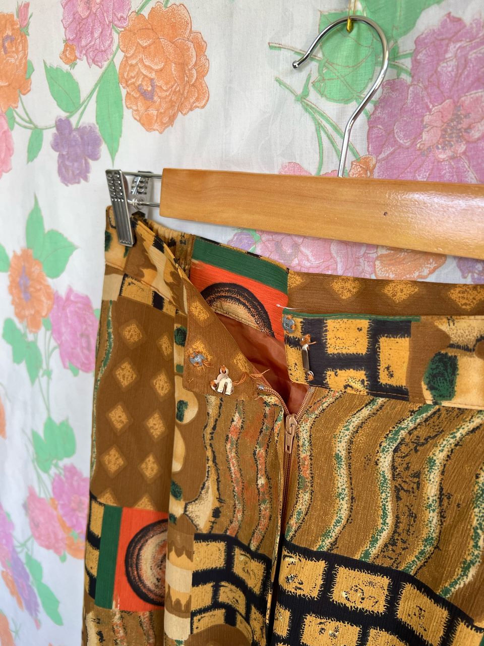 Vintage Adama Printed Bermuda
