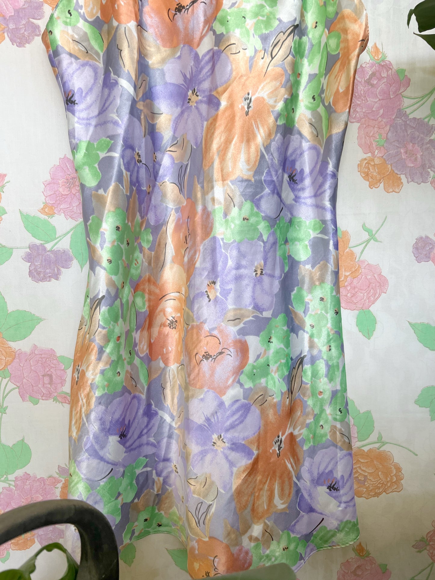 90's Satin Short Slip Dress