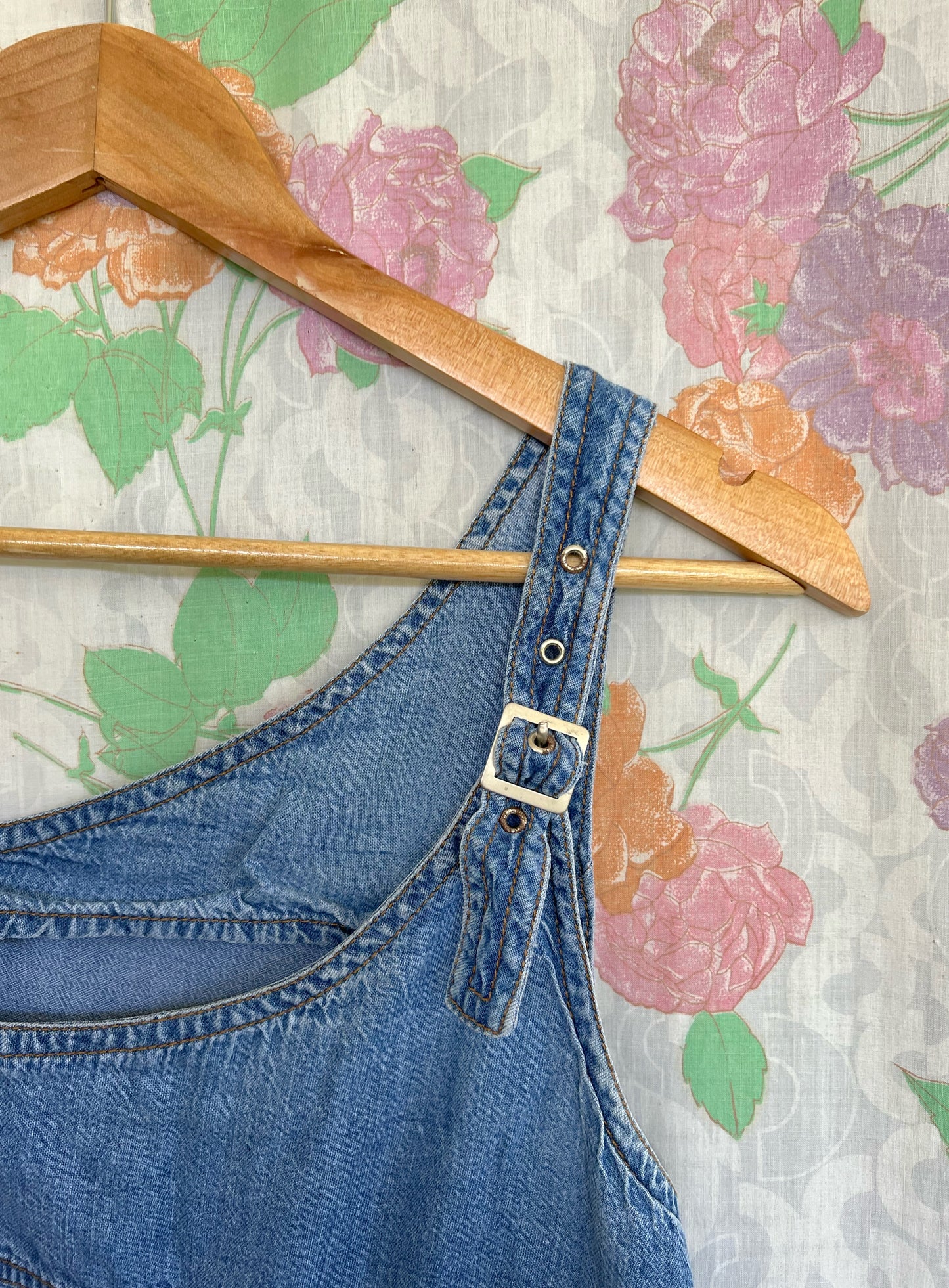 90's Denim Assimetric Dress