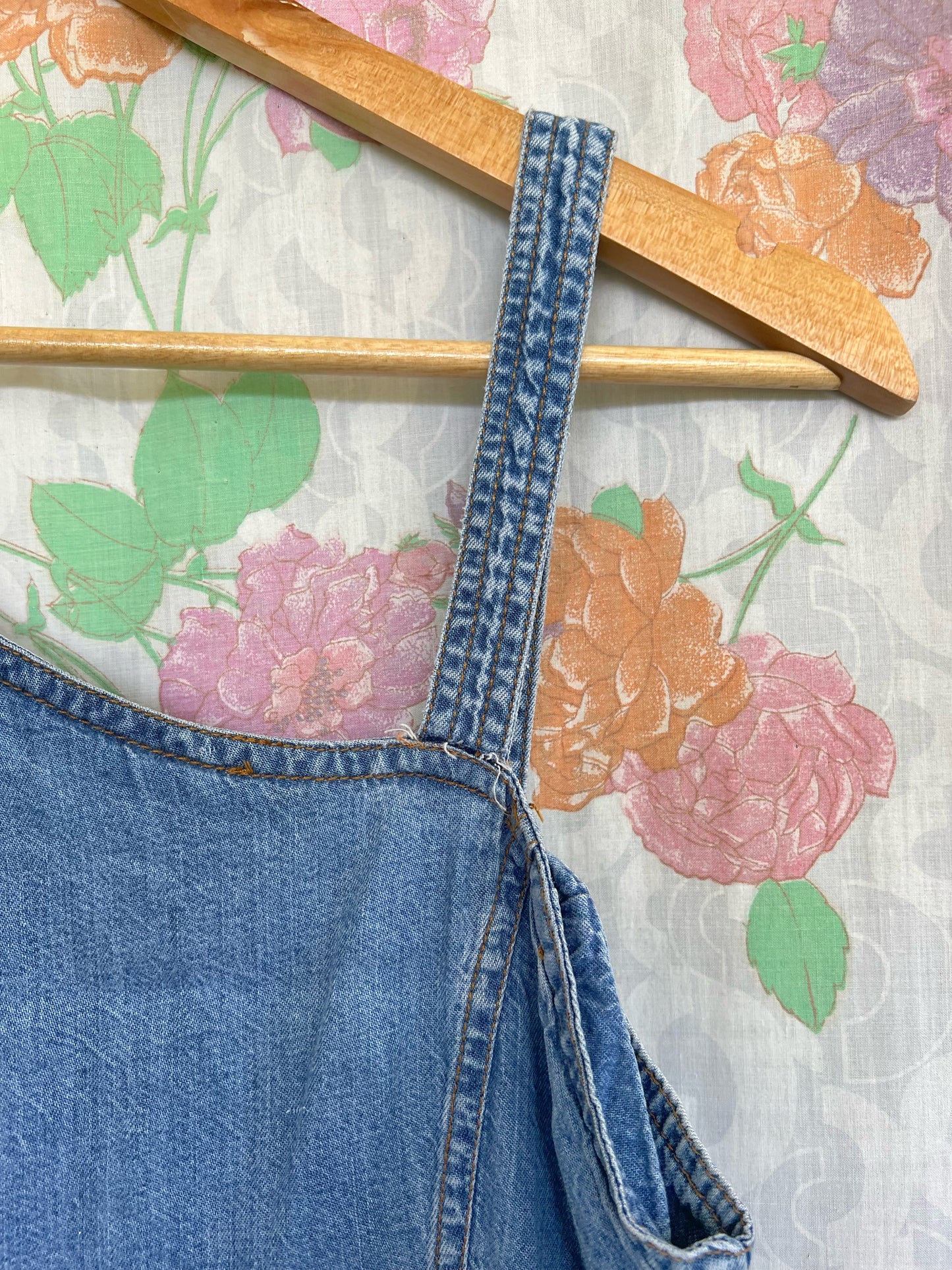 90's Denim Assimetric Dress