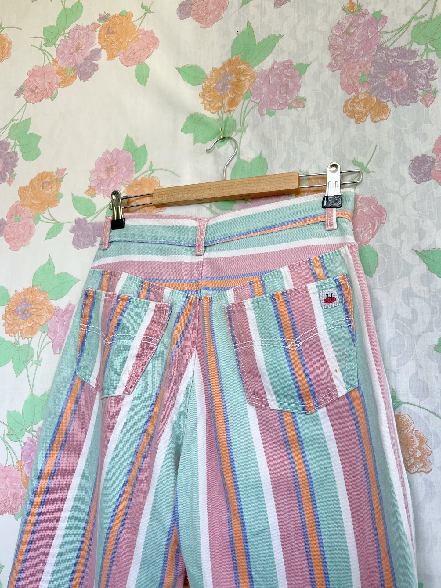 Hamuche 90's Pastel Striped Pants